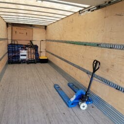 Professional Movers and organized truck