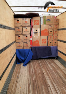 Truck Professionally Packed by Paramount Moving 