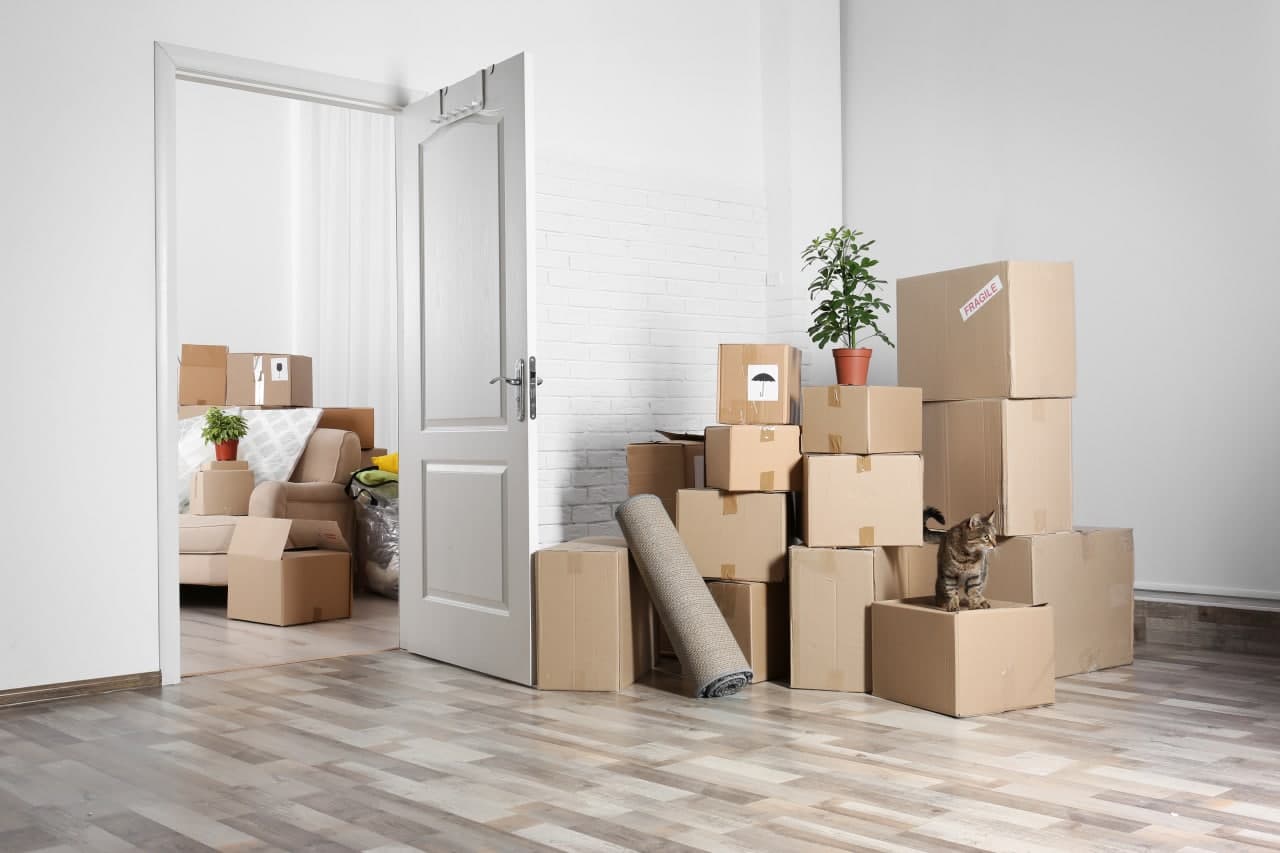 Furniture moving company in Calgary with packing service