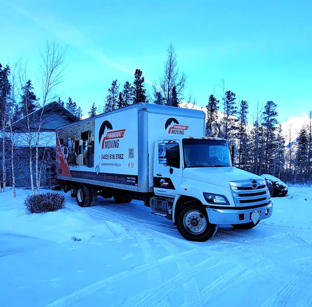 Paramount Moving provides moving services in Canmore